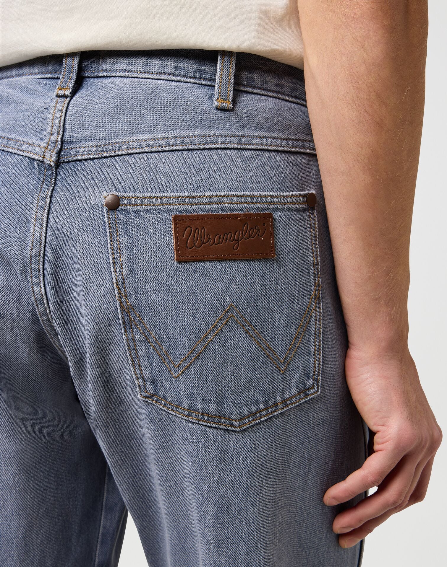 Męskie Spodnie Wrangler Frontier Light Ice 112370943