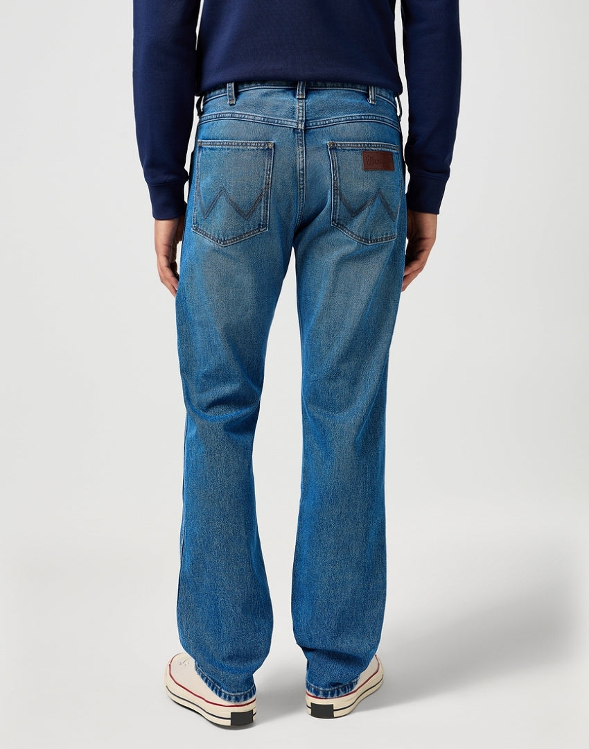 Męskie Spodnie Wrangler Frontier Oceanic 112364827