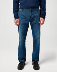 Męskie Spodnie Wrangler Frontier Retro Blue 112370955