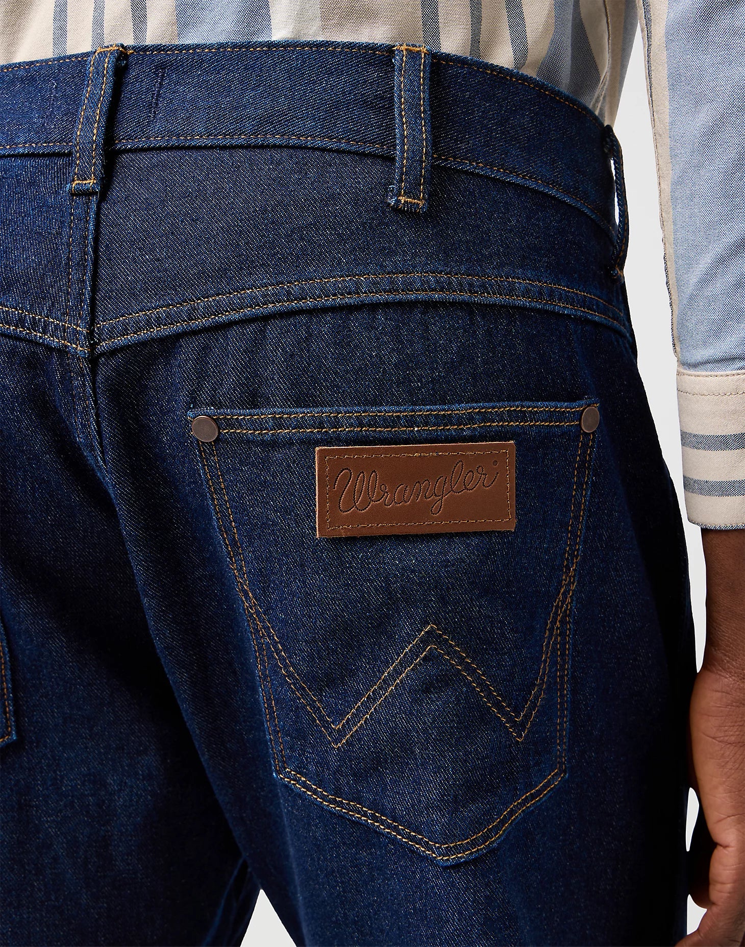 Spodnie Jeansowe Męskie Wrangler Frontier Rinsed Night 112364502