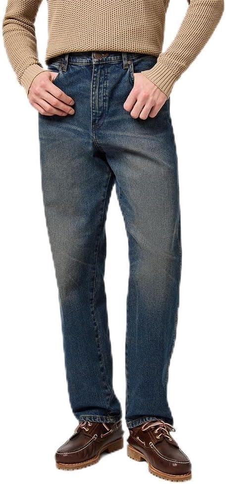 Męskie Spodnie Wrangler Frontier Sunlight Indigo 112364422