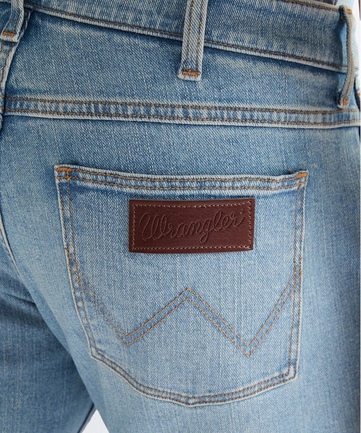 Męskie Spodnie Jeansowe Wrangler Greensboro Airy Blue 112378458