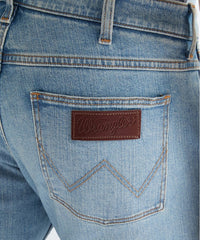 Męskie Spodnie Jeansowe Wrangler Greensboro Airy Blue 112378458