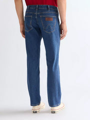 Męskie Spodnie Jeansowe Wrangler Greensboro Blue Tomorrow 112338770