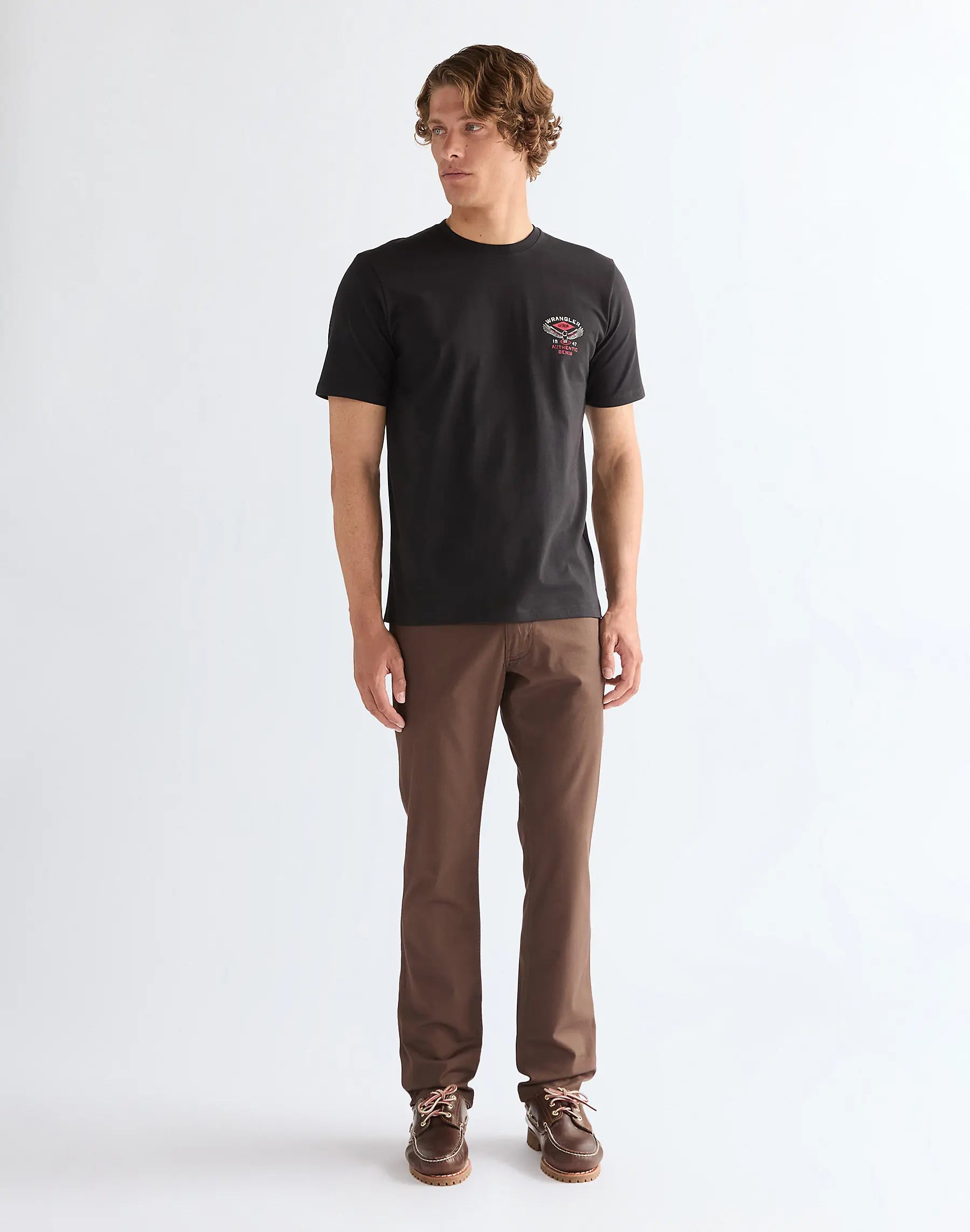 Męskie Spodnie Wrangler Greensboro Bracken 112377798