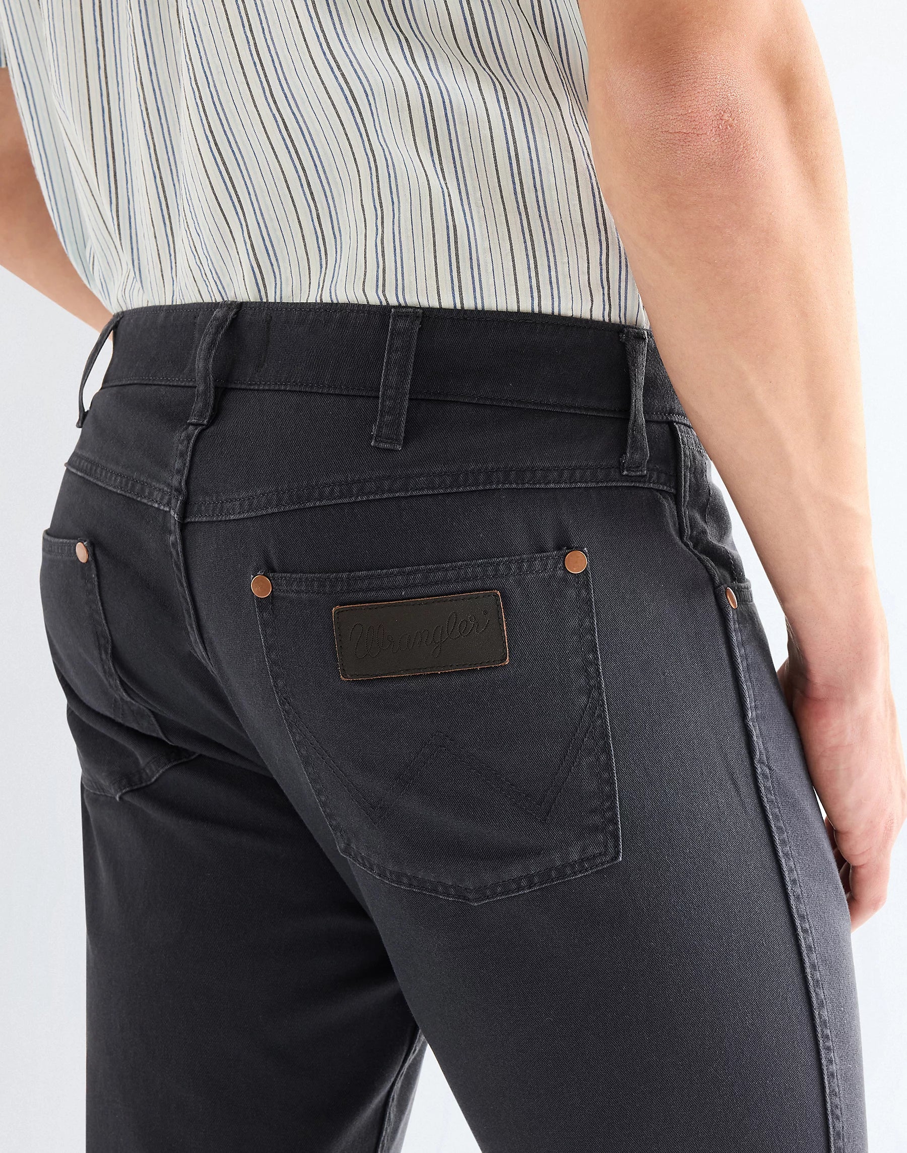 Męskie Spodnie Wrangler Greensboro Dark Navy 112378954
