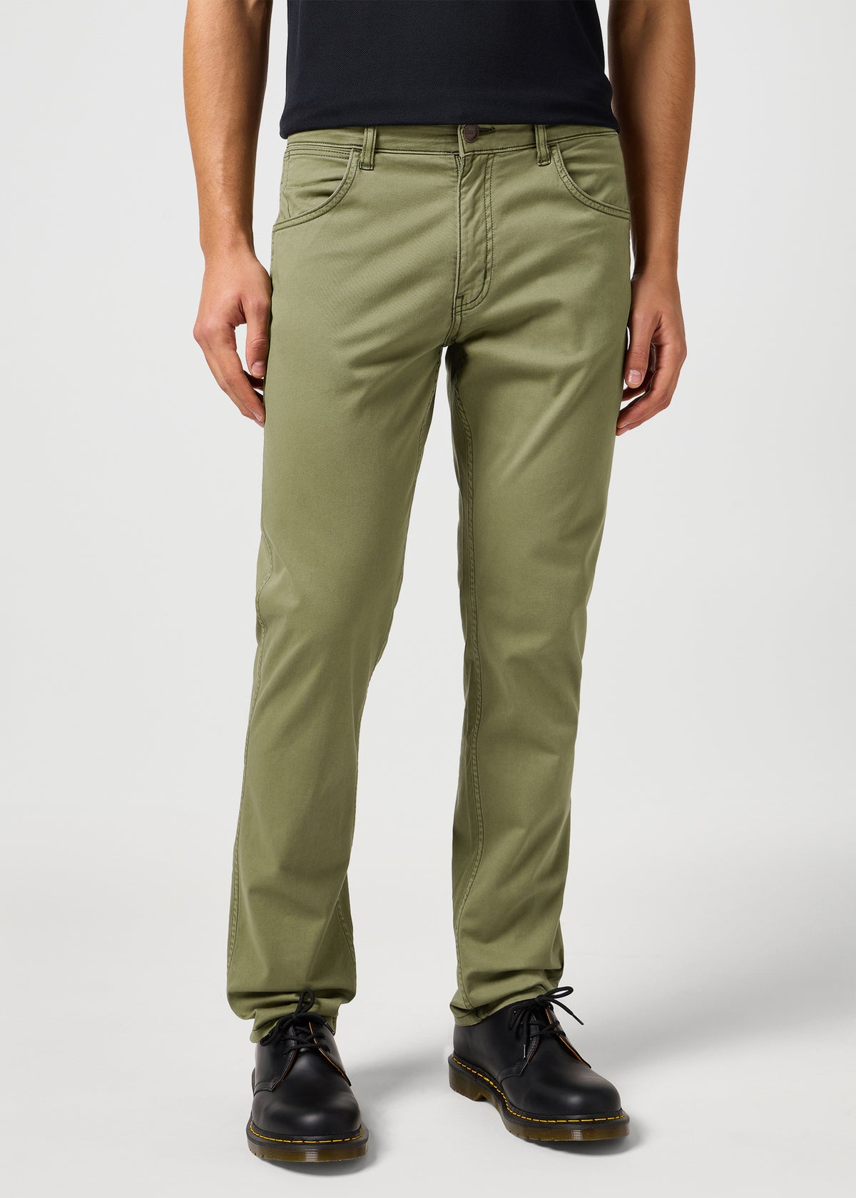 Meskie Spodnie Wrangler Greensboro Dusty Olive 112362347