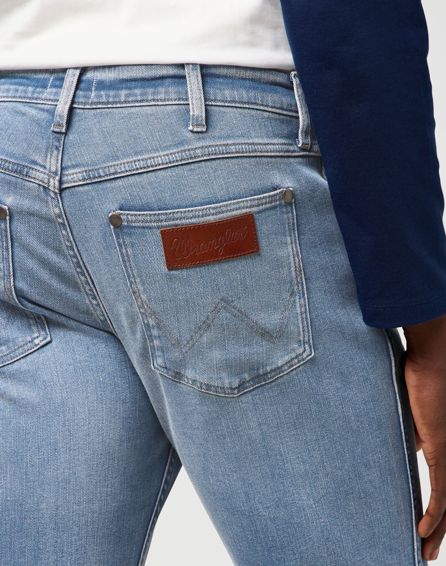 Meskie Spodnie Wrangler Greensboro Grey Light 112370850