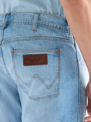 MESKIE SPODNIE WRANGLER GREENSBORO LIGHT WASH 112378689