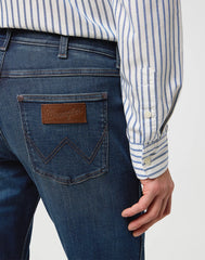 Męskie Spodnie Wrangler Greensboro Marine Tint 112371009