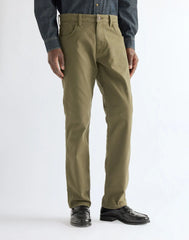 MESKIE SPODNIE WRANGLER GREENSBORO OLIVE NIGHT 112371389