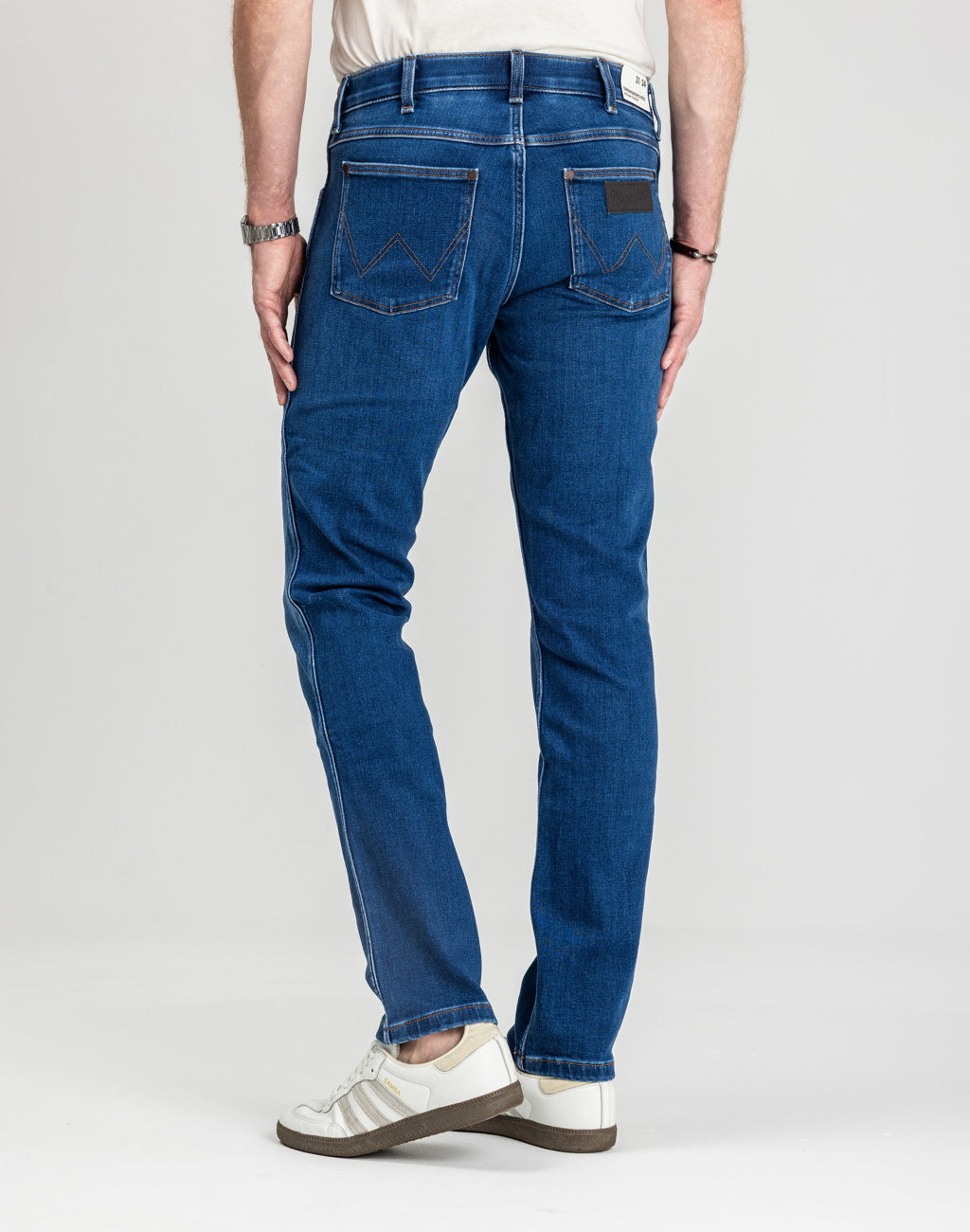 Męskie Spodnie Jeansowe Wrangler Greensboro Olympia 112341419