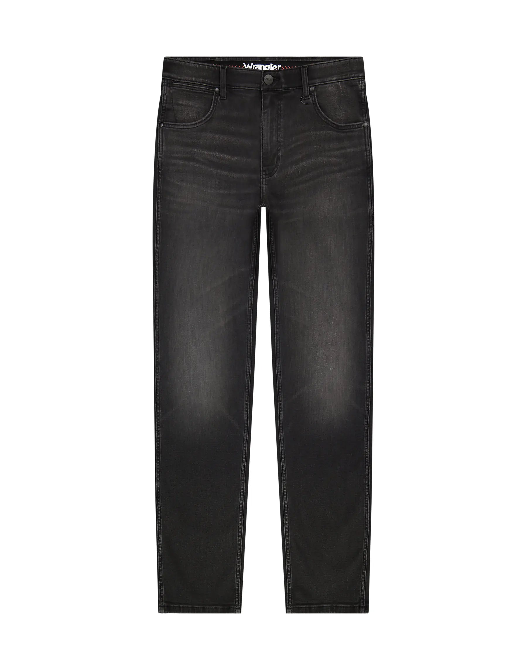 MESKIE SPODNIE WRANGLER GREENSBORO RAVEN ASH 112377796