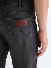 MESKIE SPODNIE WRANGLER GREENSBORO RAVEN ASH 112377796