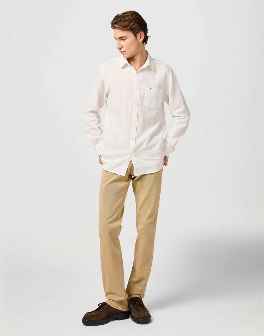 Męskie Spodnie Wrangler Greensboro Rustic Russet 112362436