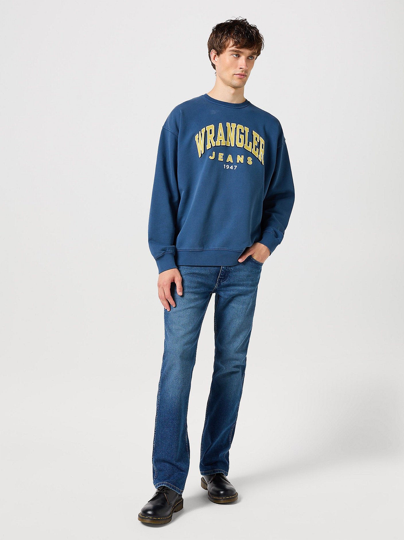 MESKIE SPODNIE WRANGLER HORIZON OLD HABITS 112351203