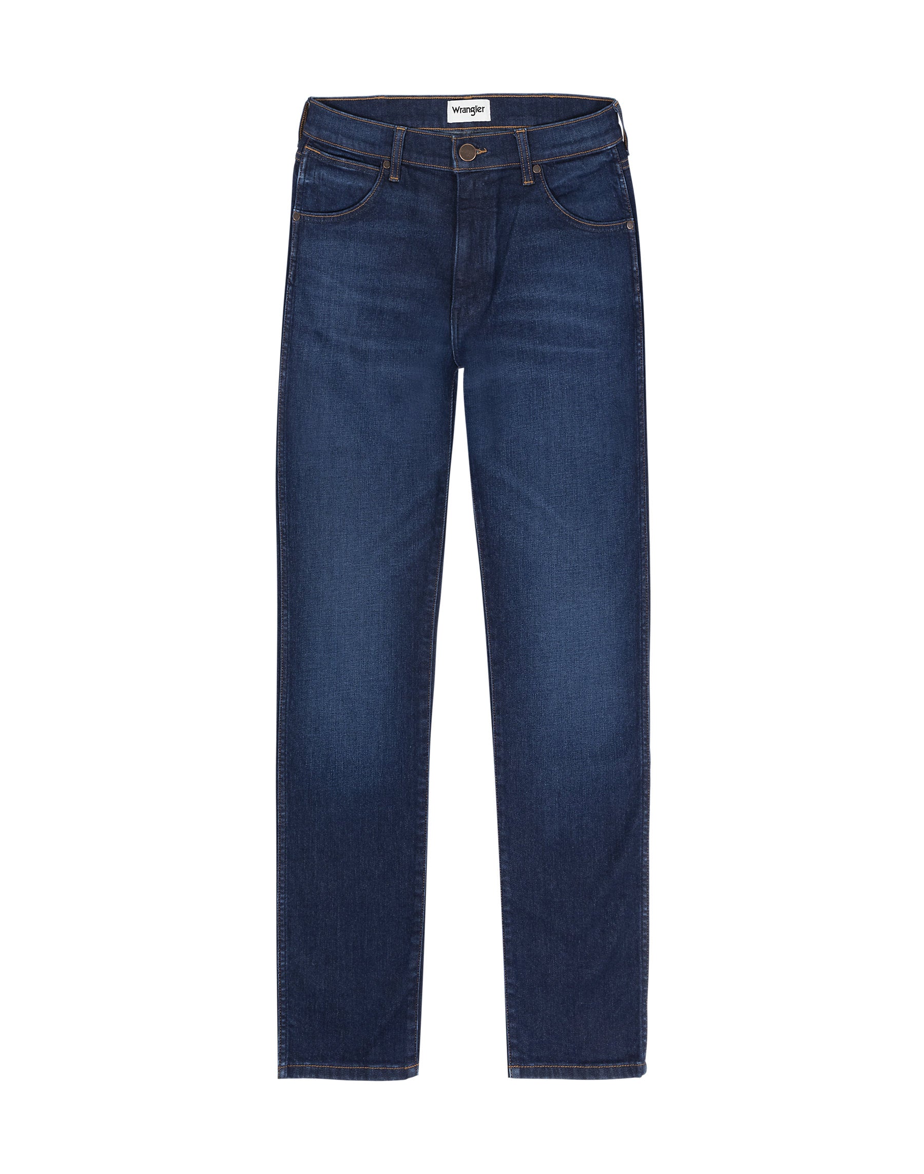 Męskie Spodnie Jeansowe Wrangler Larston Brushed Stone 112341429