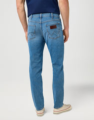 Męskie Spodnie Wrangler Larston Coastal Blue 112371569