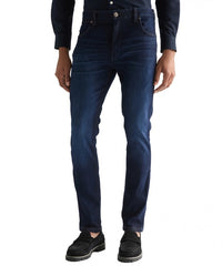 MESKIE SPODNIE WRANGLER LARSTON DEEP ABYSS 112377821