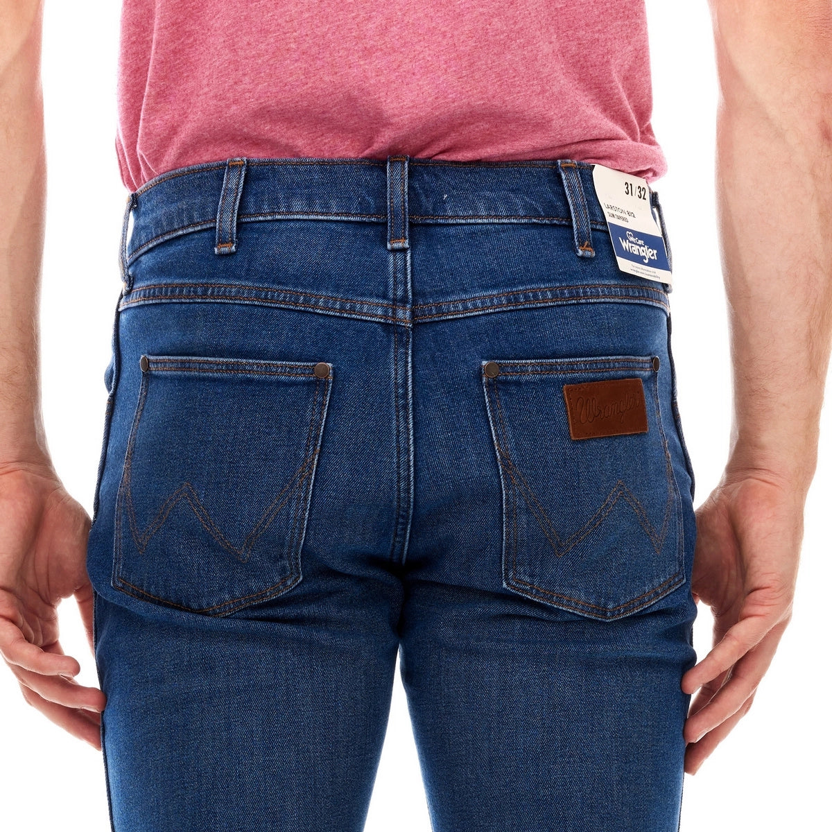 Męskie Spodnie Jeansowe Wrangler Larston Desire 112347353