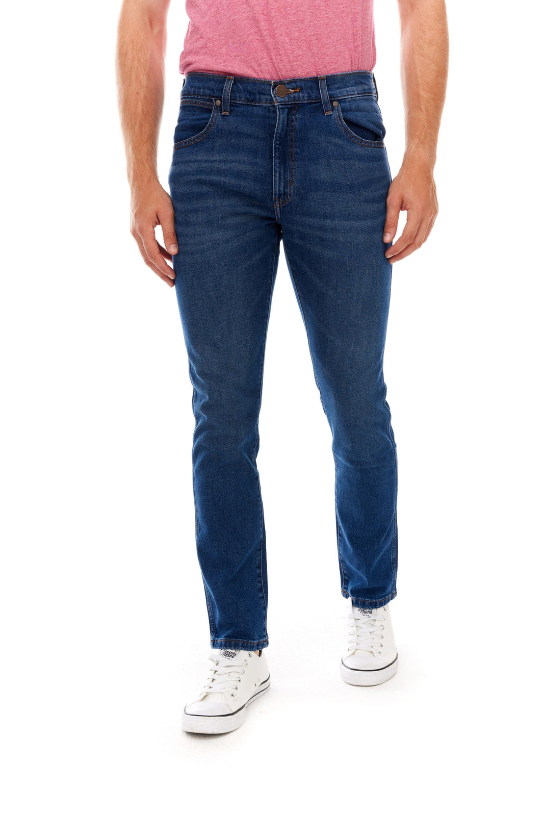 Męskie Spodnie Jeansowe Wrangler Larston Desire 112347353