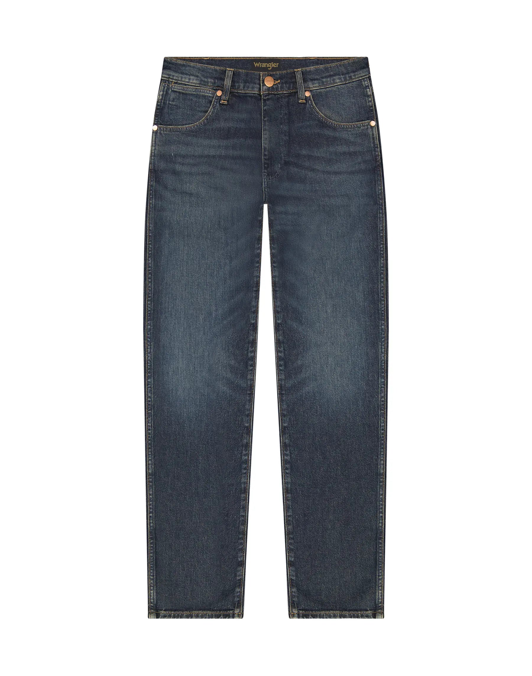 Męskie Spodnie Wrangler Larston Faded 112377818