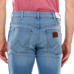 Męskie Spodnie Jeansowe Wrangler Larston Halt 112347425