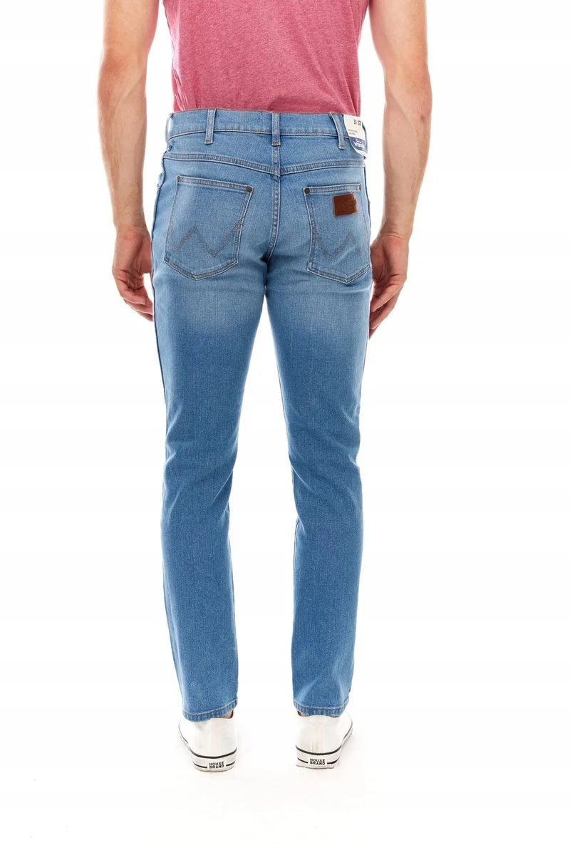 Męskie Spodnie Jeansowe Wrangler Larston Halt 112347425