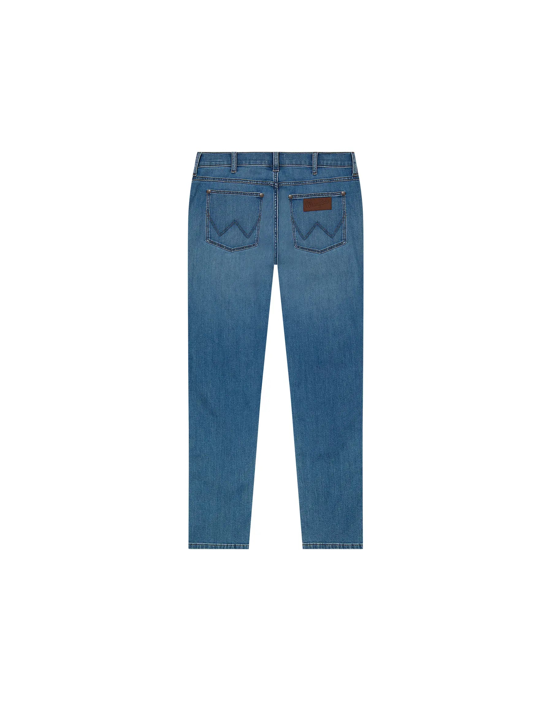 MESKIE SPODNIE WRANGLER LARSTON HERITAGE HAZE 112362457