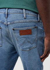 Męskie Spodnie Wrangler Larston Indigo Valley 112371026