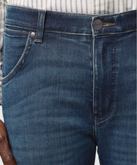 Męskie Spodnie Jeansowe Wrangler Larston Marine Tint 112371025