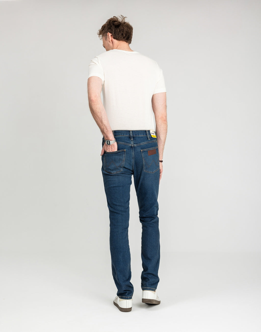 Męskie Spodnie Wrangler Larston Oliver 112378460