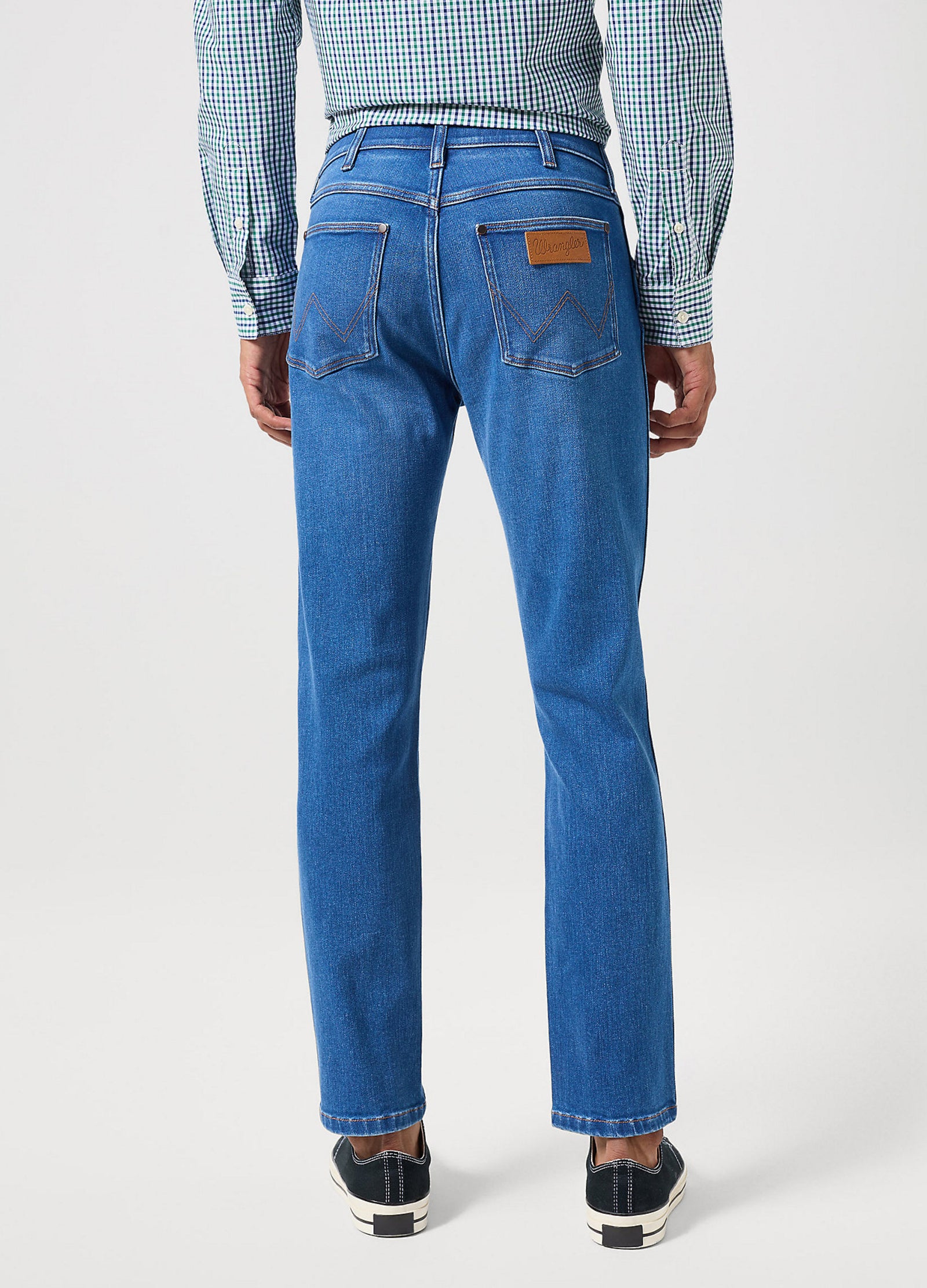 Męskie Spodnie Wrangler Larston Rustic 112350841