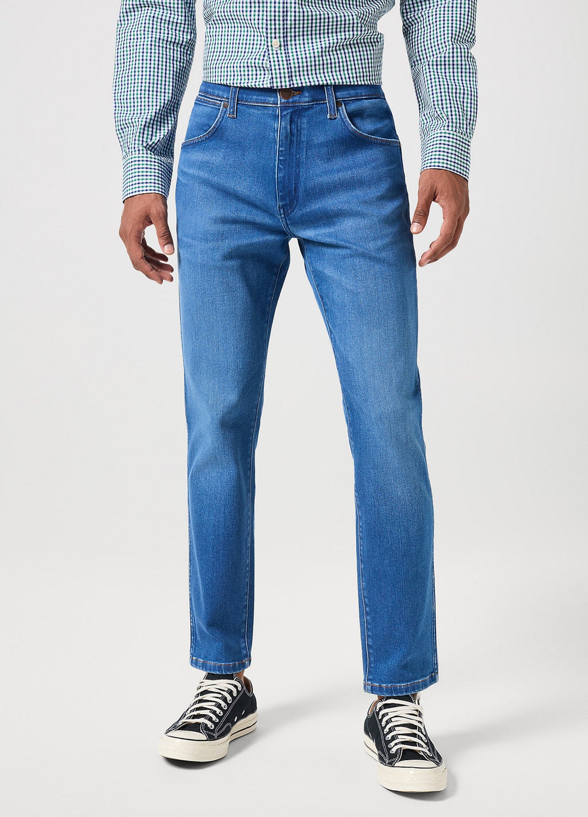 Męskie Spodnie Wrangler Larston Rustic 112350841