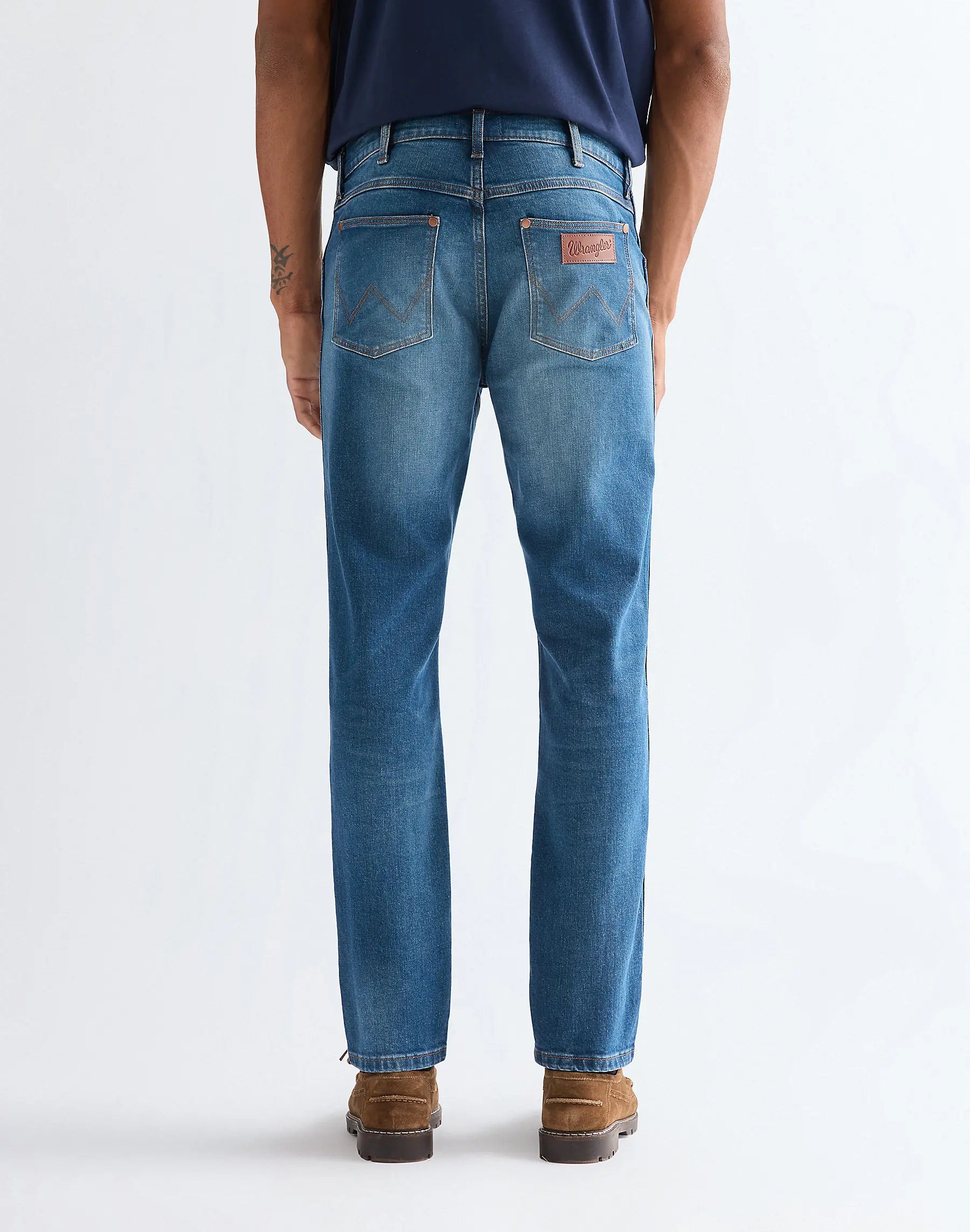 MESKIE SPODNIE WRANGLER LARSTON SLATE RUNNER 112378693