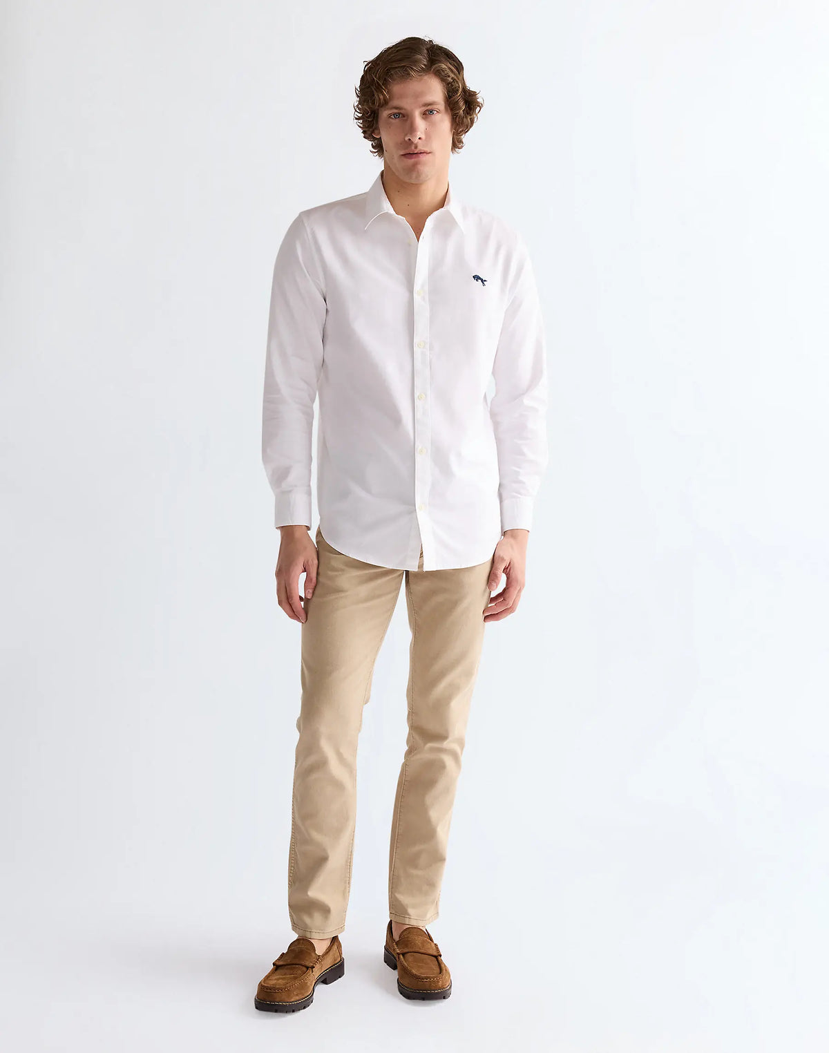 MESKIE SPODNIE WRANGLER LARSTON TIMBERWOLF 112368475