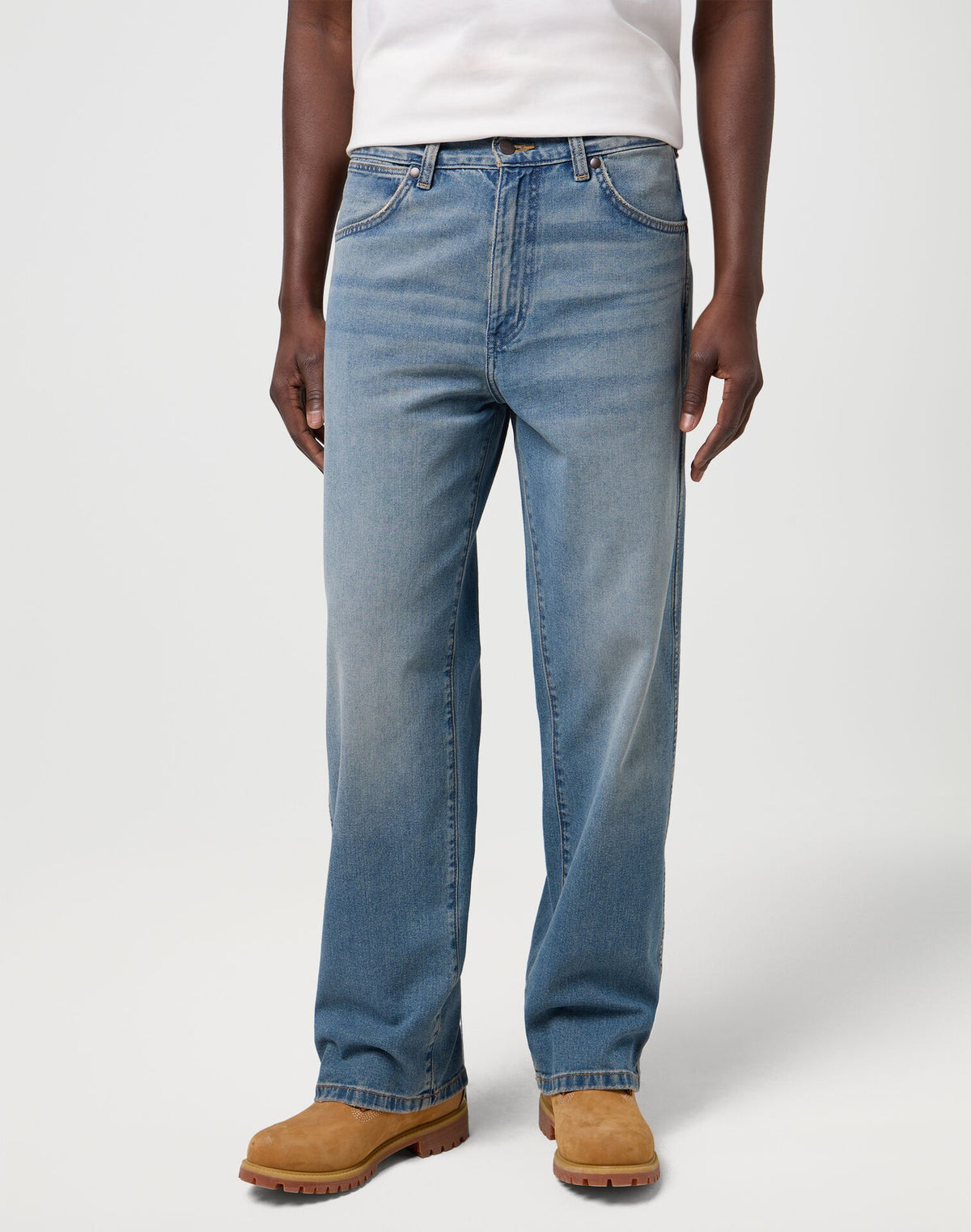 MESKIE SPODNIE WRANGLER LOOSE STRAIGHT AUTHENTIC MEDIUM 112371019