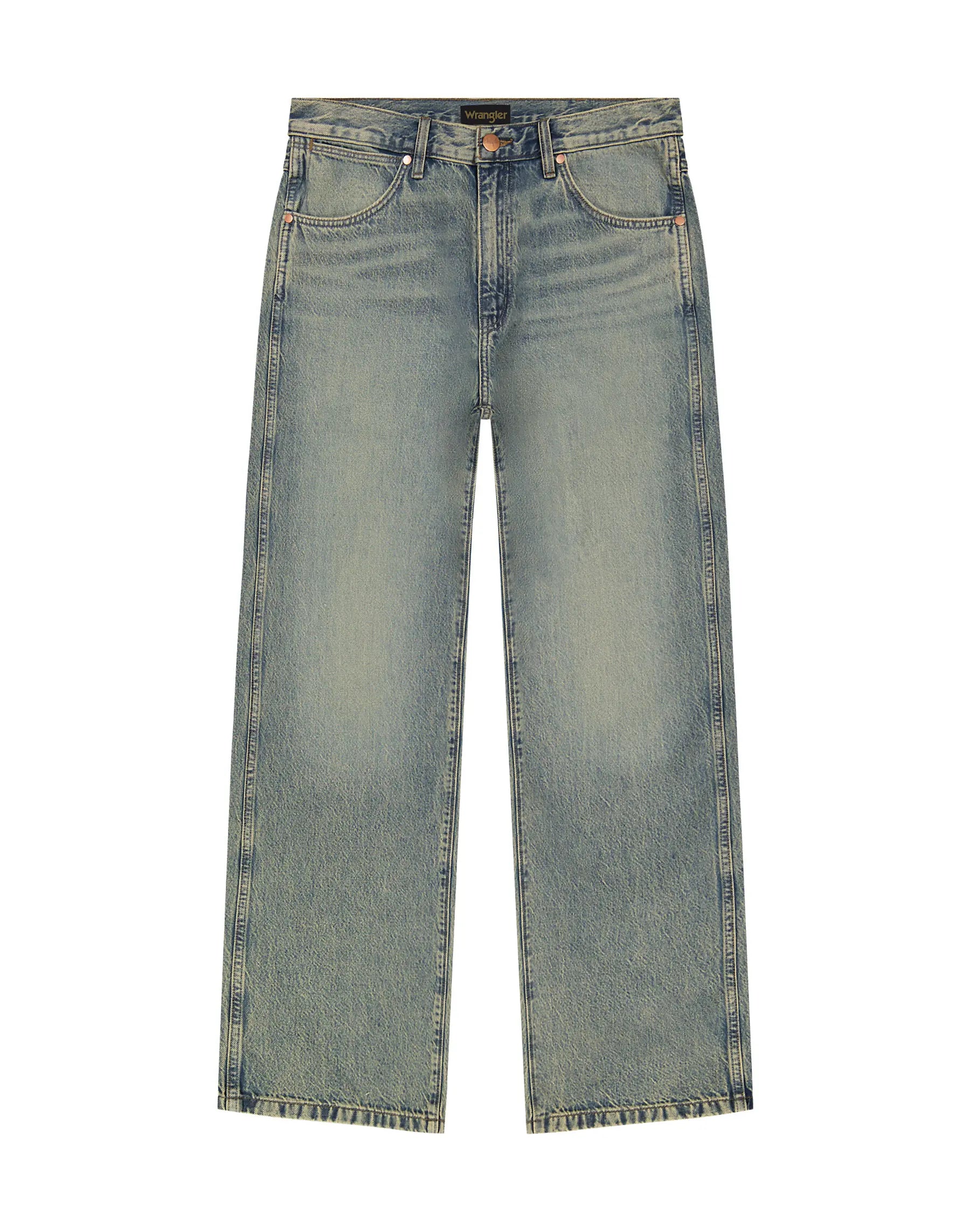 MESKIE SPODNIE WRANGLER LOOSE STRAIGHT CANYON SHADE 112377841