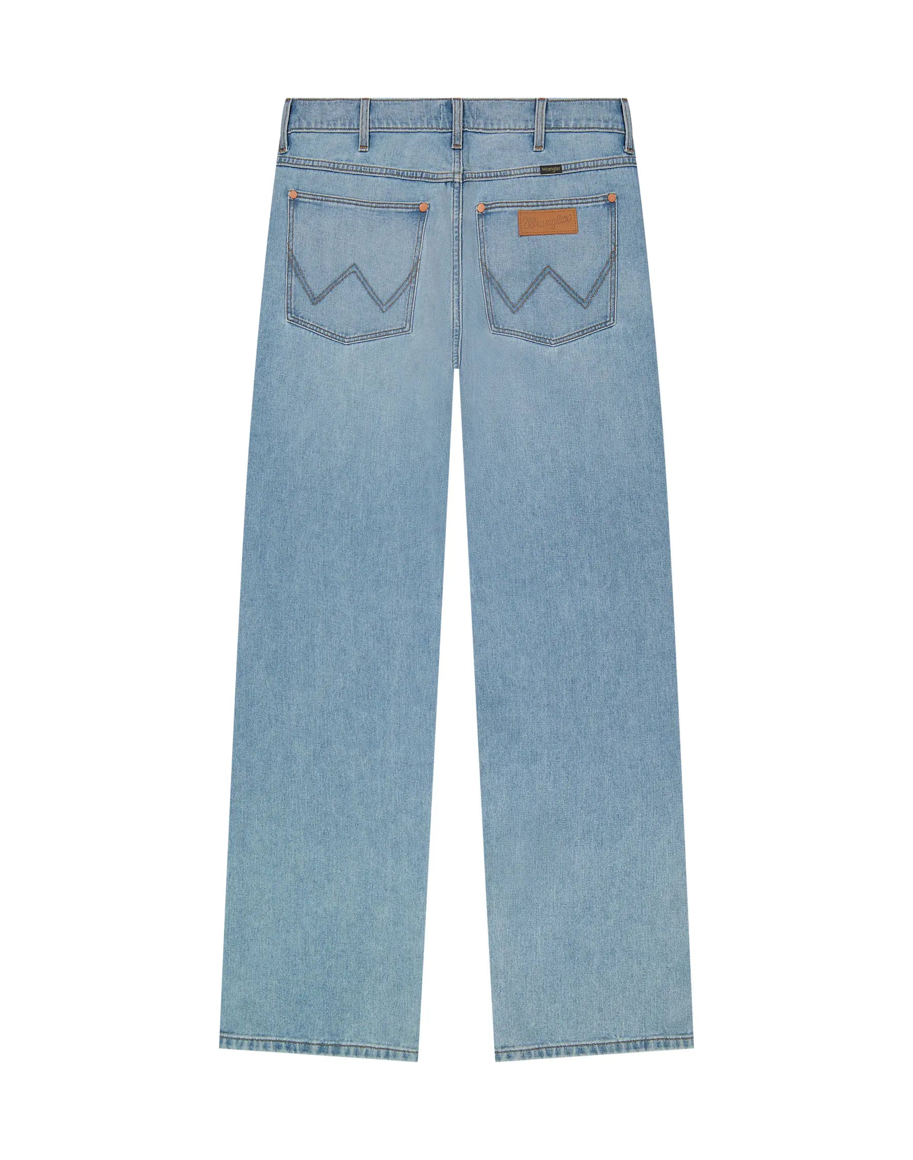 Męskie Spodnie Wrangler Loose Straight Dove Wing 112377842