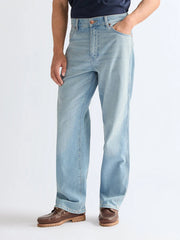 Męskie Spodnie Wrangler Loose Straight Dove Wing 112377842
