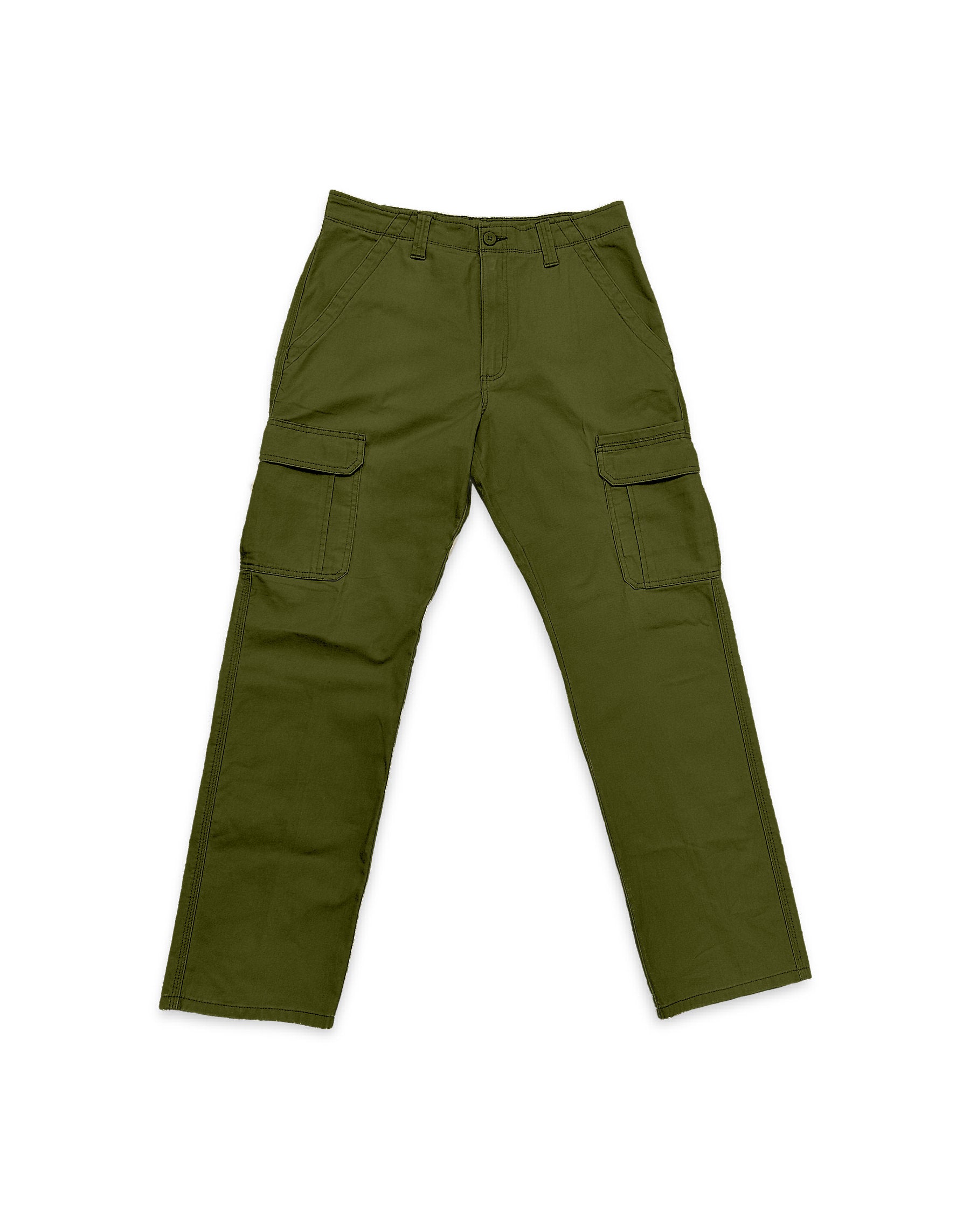 Męskie Spodnie Wrangler Regular Cargo Capulet Olive 112373197