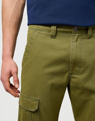 Męskie Spodnie Wrangler Regular Cargo Capulet Olive 112373197