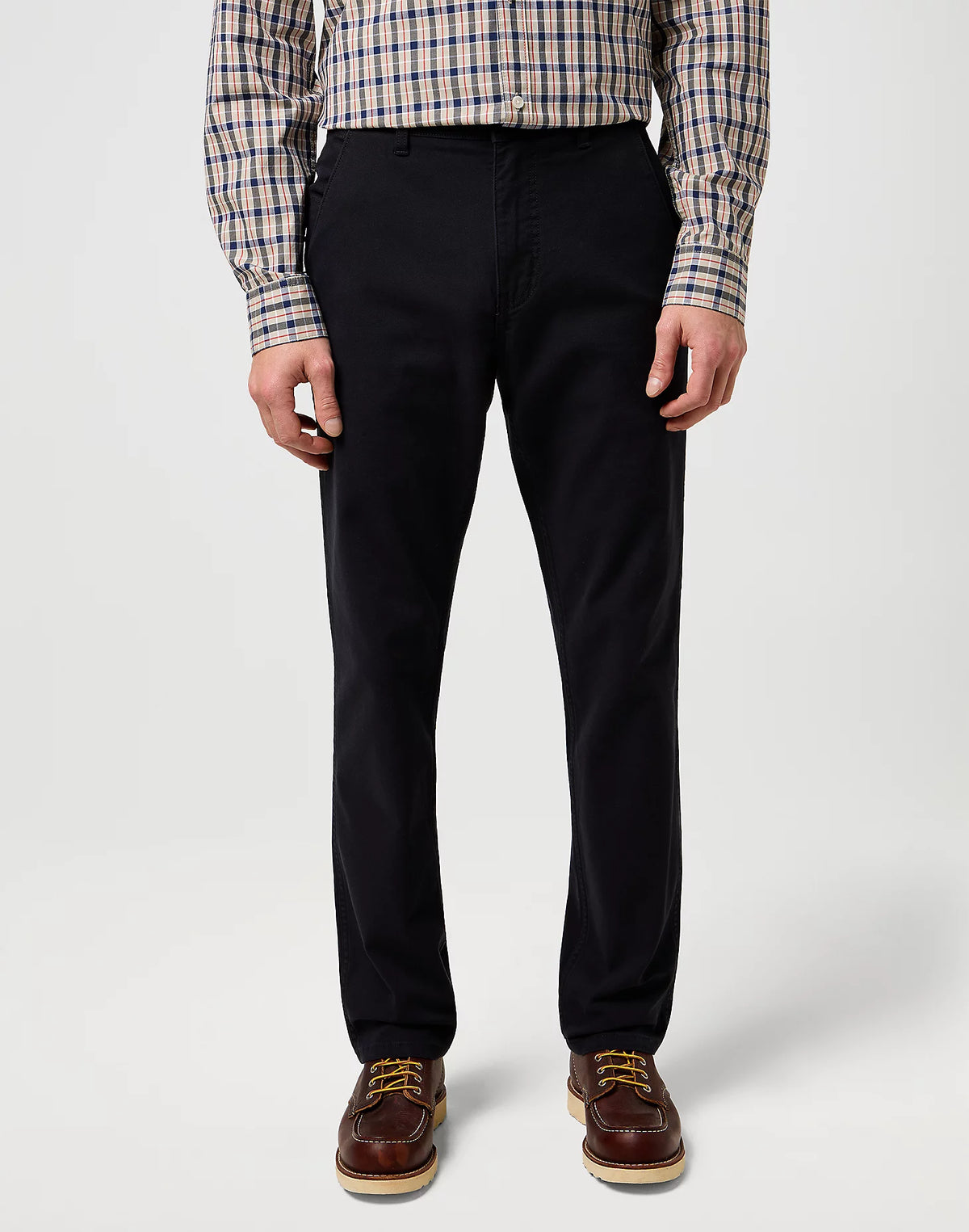 Męskie Spodnie Wrangler Regular Chino Black 112371029