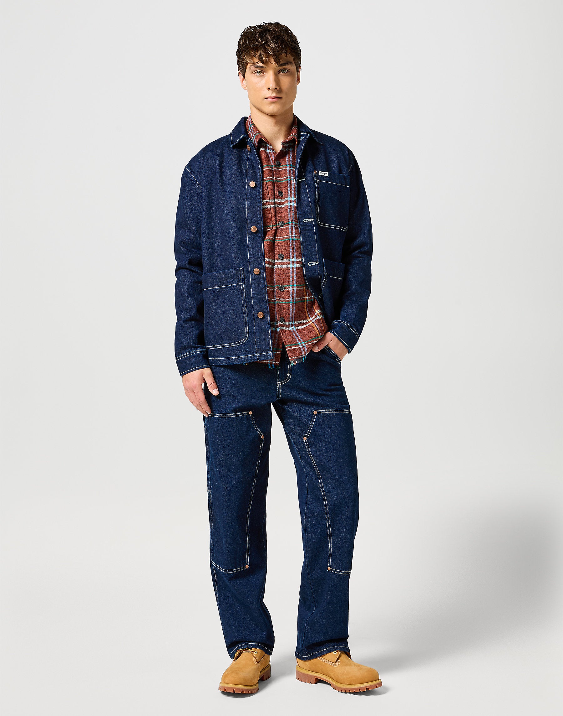 Męskie Spodnie Wrangler Relaxed Straight Bad Hoss 112357438