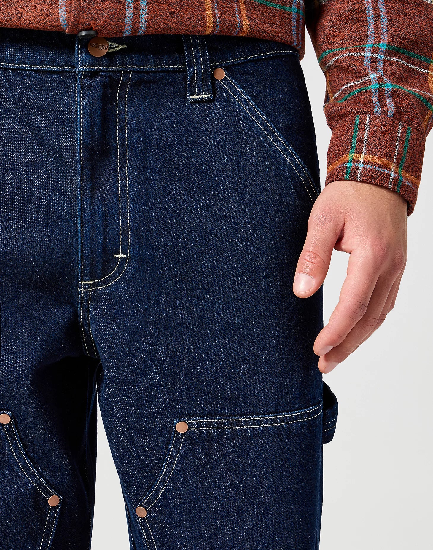 Męskie Spodnie Wrangler Relaxed Straight Bad Hoss 112357438