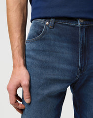 Męskie Spodnie Wrangler River Fog 112370922