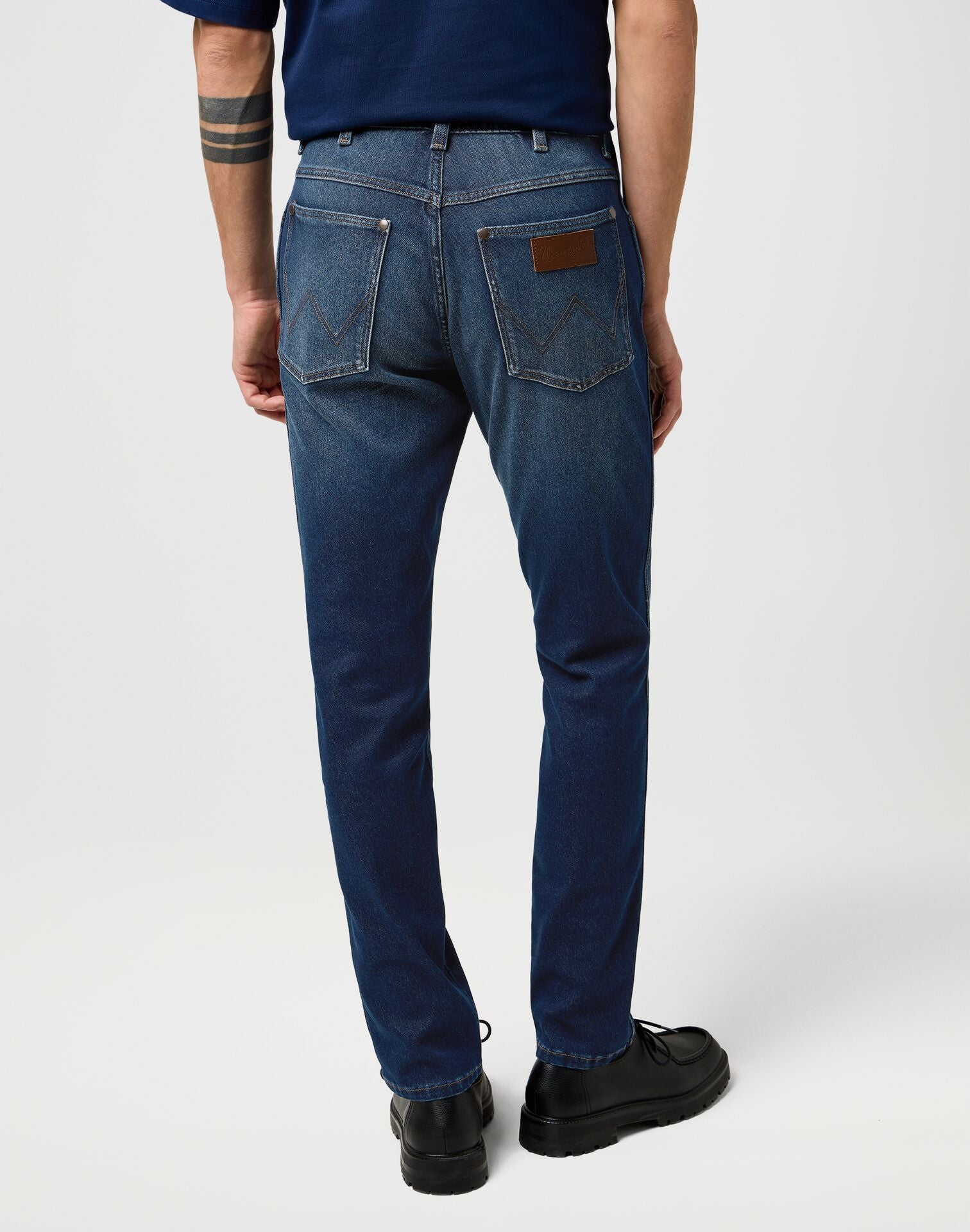 Męskie Spodnie Wrangler River Fog 112370922