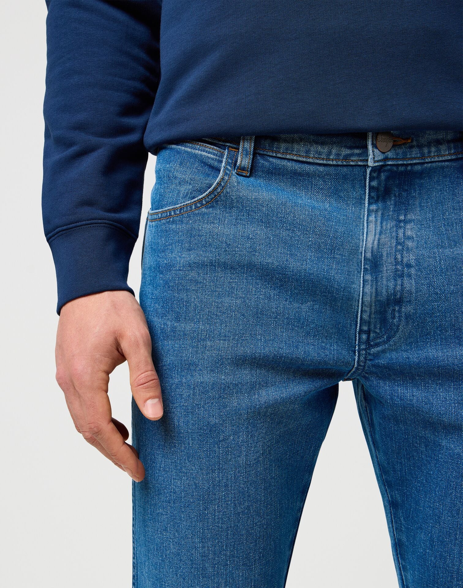 Męskie Spodnie Wrangler River Granite Boulder 112373153