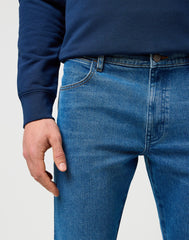 Męskie Spodnie Wrangler River Granite Boulder 112373153