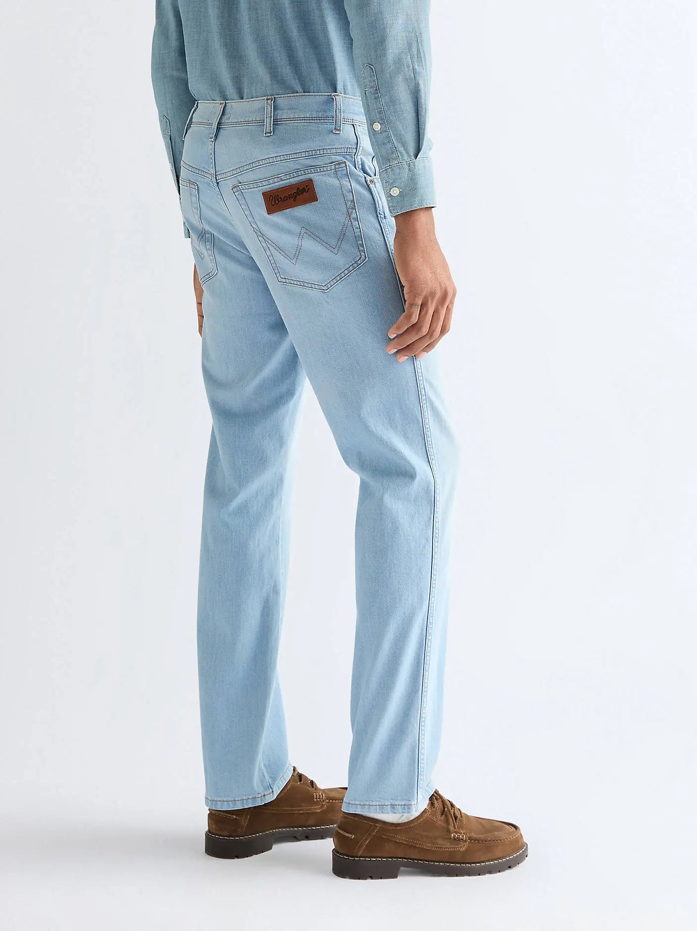 Męskie Spodnie Wrangler Texas Bleach 112377807